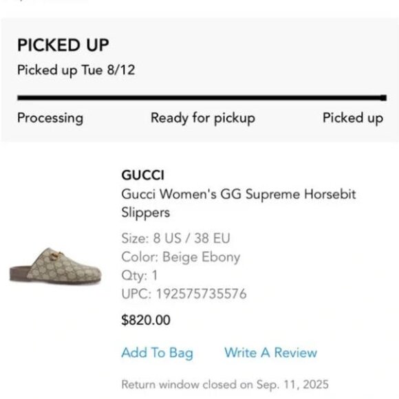 Gucci Women’s Horsebit Mule size 9 - Picture 4 of 7